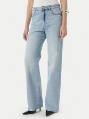 Patrizia Pepe Jeansy 2P1772/D070-CB21 Niebieski jasny Straight Fit. Niebieskie jeansy damskie Patrizia Pepe. Za 919.99 zł.