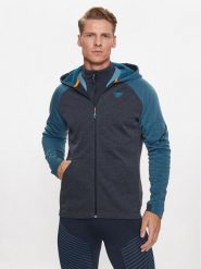 Dynafit Bluza 24/7 Ptc Zip Hoody M 71506 Niebieski Regular Fit. Niebieskie bluzy męskie Dynafit, m, bez wzorów, z syntetyku, bez kaptura. Za 349.99 zł.