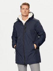 Schott NYC Parka BLADEN2 Granatowy Regular Fit. Niebieskie kurtki męskie Schott NYC, m, bez wzorów, z syntetyku, bez kaptura. Za 949.99 zł.