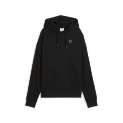 Damska bluza z kapturem Essentials Elevated PUMA. Czarne bluzy damskie Puma, xs, bez wzorów, z bawełny, z kapturem. Za 249.00 zł.
