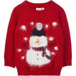 Sweter "Ral" w kolorze czerwonym. Swetry dla chłopców marki Reserved. W wyprzedaży za 42.95 zł.