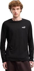Puma Koszulka męska Puma ESS No. 1 Logo Longsleeve Tee czarna 682546 01 M. Czarne bluzki z długim rękawem męskie Puma, m, bez wzorów, bez kołnierzyka. Za 139.31 zł.