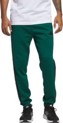 Spodnie męskie adidas Essentials 3-Stripes Fleece zielone JD1860 M. Zielone spodnie sportowe męskie Adidas, m, bez wzorów. Za 346.44 zł.