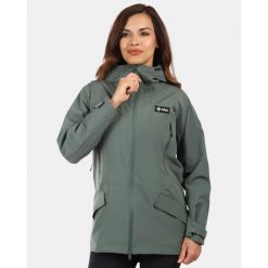 Męski płaszcz outdoorowy Kilpi AYRA-M. Zielone płaszcze męskie Kilpi, m, bez wzorów, sportowe, bez kaptura. Za 525.33 zł.
