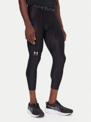 Under Armour Legginsy HeatGear® 1361588 Czarny Slim Fit. Czarne legginsy sportowe męskie Under Armour, l, bez wzorów, z syntetyku, do biegania. Za 169.99 zł.