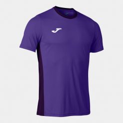 Koszulka do piłki nożnej dla chłopców Joma Winner II. Fioletowe t-shirty dla chłopców Joma, bez wzorów, z meshu, bez ramiączek. Za 82.20 zł.