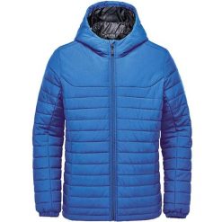 Męska Pikowana Bluza Z Kapturem Nautilus. Niebieskie bluzy męskie STORMTECH, m, bez wzorów, z kapturem. Za 450.99 zł.