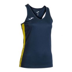 Dziewczęca koszulka bez rękawów Joma Olimpiada. Czarne t-shirty i topy dla dziewczynek Joma, bez wzorów, z materiału, bez ramiączek. Za 146.50 zł.