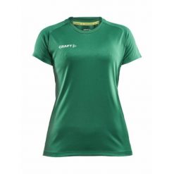 Koszulka sportowa damska Craft 1910143651000. Zielone koszulki sportowe damskie Craft, uniwersalny, bez wzorów, z materiału, bez kołnierzyka, bez ramiączek, do biegania. Za 176.00 zł.