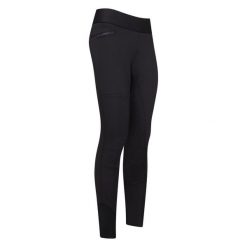 Damskie legginsy jeździeckie z pełną przyczepnością Imperial Riding EL Capone. Czarne legginsy damskie IMPERIAL RIDING, s, bez wzorów. Za 349.50 zł.