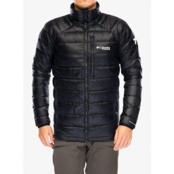 Kurtka puchowa męska Columbia Arctic Crest Down Jacket. Czarne kurtki sportowe męskie Columbia, m, bez wzorów, z puchu, trekkingowe. Za 1,049.99 zł.