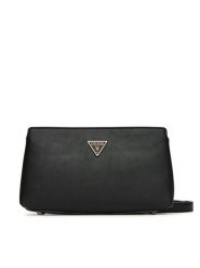 Guess Torebka Talent HWNG96 69120 Czarny. Czarne listonoszki damskie Guess, z aplikacjami, ze skóry, bez dodatków. Za 379.99 zł.