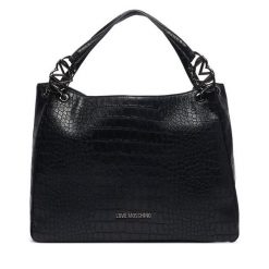 Torebka LOVE MOSCHINO. Czarne torebki do ręki damskie Love Moschino, bez wzorów, bez dodatków. Za 1,009.00 zł.