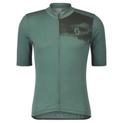 Koszulka Scott Merino. Czarne koszulki sportowe męskie Scott, l, bez wzorów, z materiału, bez kołnierzyka, bez ramiączek, rowerowe. Za 492.50 zł.