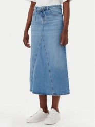 ONLY Spódnica jeansowa Sophia 15339020 Niebieski Regular Fit. Niebieskie spódnice damskie Only, s, bez wzorów, z bawełny. Za 129.99 zł.