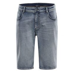 Szorty męskie jeansowe Alpine Pro Jenner. Niebieskie szorty męskie Alpine Pro, na lato, m, bez wzorów, z bawełny, klasyczne. Za 149.00 zł.
