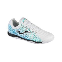 Buty piłkarskie Joma Maxima 2532 IN. Białe buty sportowe męskie Joma, bez zapięcia, do piłki nożnej. Za 189.99 zł.