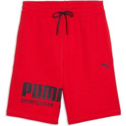 Szorty męskie Puma Sport Graphic Shorts Tr. Czerwone krótkie spodenki sportowe męskie Puma, m, bez wzorów, z bawełny, do biegania. Za 190.00 zł.