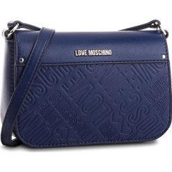 Torebka LOVE MOSCHINO - JC4028PP16LE0750 Blu. Niebieskie torebki do ręki damskie Love Moschino, ze skóry ekologicznej. Za 719.00 zł.