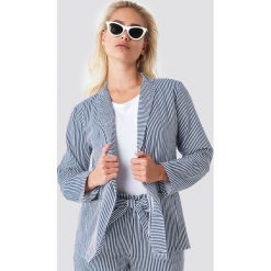 Rut&Circle Marynarka w paski Firo - Blue. Paski damskie Rut&Circle. W wyprzedaży za 64.78 zł.
