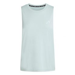Damski tank top adidas Adi365 Essentials. Zielone koszulki sportowe damskie Adidas, bez wzorów, sportowe, bez kołnierzyka. Za 164.00 zł.