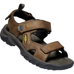 Sandały męskie KEEN Targhee III Open Toe. Brązowe sandały męskie Keen, z otwartym noskiem, bez zapięcia. Za 329.99 zł.