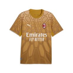 Męska koszulka bramkarska AC Milan 26/27 PUMA. Czarne koszulki sportowe męskie Puma, l, bez wzorów, z materiału, bez kołnierzyka, bez ramiączek, do piłki nożnej. Za 429.00 zł.