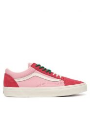 Vans Tenisówki Old Skool VN000EDYFO91 Różowy. Czerwone trampki i tenisówki damskie Vans, bez wzorów, ze skóry, bez zapięcia. Za 399.99 zł.