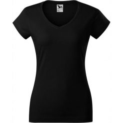 Koszulka Damska Z Dekoltem W Szpic. Czarne koszulki sportowe damskie ALDER, bez wzorów, sportowe, bez kołnierzyka. Za 58.99 zł.