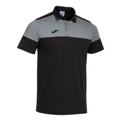 Polo Joma Crew V. Czarne koszulki polo męskie Joma, m, bez wzorów, eleganckie, bez ramiączek. W wyprzedaży za 134.90 zł.