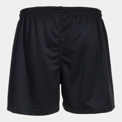 Szorty Joma Olimpiada. Czarne krótkie spodenki sportowe męskie Joma, l, z aplikacjami, z materiału. Za 167.00 zł.