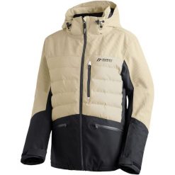 Damska kurtka narciarska Maier Sports Whiteglam. Białe kurtki damskie Maier Sports, na zimę, m, bez wzorów, z materiału, bez kaptura. Za 1,487.50 zł.