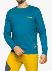 Bluza wspinaczkowa męska La Sportiva Climbing on the Moon Sweatshirt. Zielone bluzy męskie La Sportiva, na jesień, m, bez wzorów, z bawełny, bez kaptura. Za 274.99 zł.