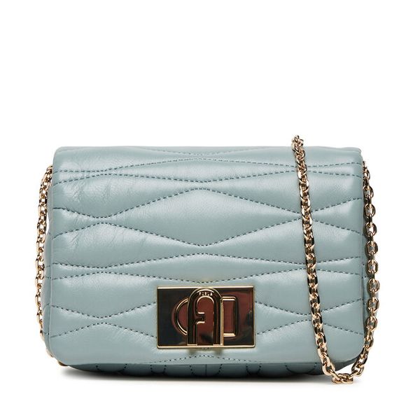 Torebka Furla. Niebieskie torebki do ręki damskie Furla, bez wzorów, wizytowe, bez dodatków. Za 1,319.00 zł.