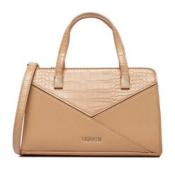 Torebka Lasocki. Brązowe torebki do ręki damskie Lasocki, bez wzorów, klasyczne, bez dodatków. Za 169.99 zł.