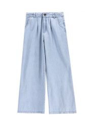 Coccodrillo Jeansy WC5123101HGJ Błękitny Wide Leg. Niebieskie jeansy dla dziewczynek COCCODRILLO, z bawełny. Za 89.99 zł.