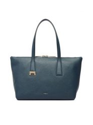 Furla Torebka Olivia M WB01977 HSF000 CN GU000 Granatowy. Niebieskie torebki do ręki damskie Furla, bez wzorów, ze skóry, bez dodatków. Za 1,529.00 zł.