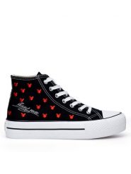 Sprandi Trampki SS24-249DSTC Czarny. Czarne trampki i tenisówki dziewczęce Sprandi, bez wzorów, z materiału, bez zapięcia. Za 119.99 zł.