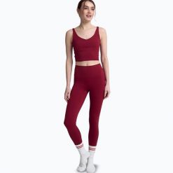 Legginsy do jogi damskie JoyInMe Oneness Ease 7/8. Czerwone legginsy damskie Joy in me, s, bez wzorów, z elastanu. Za 379.99 zł.