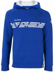 Bluza z kapturem damska Tecnifibre Fleece Hoodie. Niebieskie bluzy damskie TECNIFIBRE, s, bez wzorów, z bawełny, bez kaptura. Za 249.99 zł.