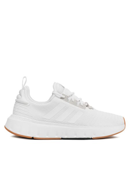 Adidas Sneakersy Swift Run IG4703 Biały. Białe buty sportowe męskie Adidas, z materiału, bez zapięcia. Za 399.99 zł.