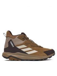 Adidas Trekkingi Terrex Anylander Leather Mid Hiking KJ5213 Brązowy. Brązowe trekkingi męskie Adidas, trekkingowe. Za 439.99 zł.