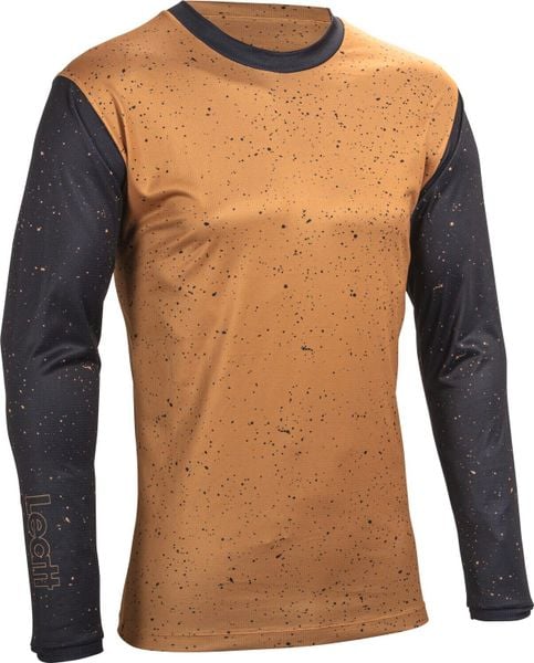 Bluza rowerowa męska Leatt Jersey MTB Enduro 4.0. Brązowe bluzy męskie LEATT, m, bez wzorów, z bawełny, bez kaptura. Za 284.89 zł.