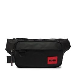 Nerka HUGO. Czarne saszetki męskie Hugo, młodzieżowe, małe. Za 349.99 zł.