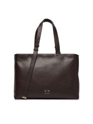 Armani Exchange Torebka XW002988 AF19902 U6032 Brązowy ciemny. Brązowe torebki do ręki damskie Armani Exchange, bez wzorów, ze skóry, bez dodatków. Za 729.99 zł.