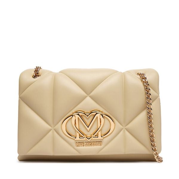 Torebka LOVE MOSCHINO. Brązowe torebki do ręki damskie Love Moschino, bez wzorów, klasyczne, bez dodatków. Za 594.99 zł.