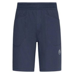 Szorty La Sportiva Flatanger. Niebieskie szorty męskie La Sportiva, l, bez wzorów, z tkaniny. Za 396.00 zł.