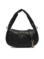 Guess Torebka HWQG95 05180 Czarny. Czarne torebki do ręki damskie Guess, z aplikacjami, ze skóry, bez dodatków. Za 269.99 zł.