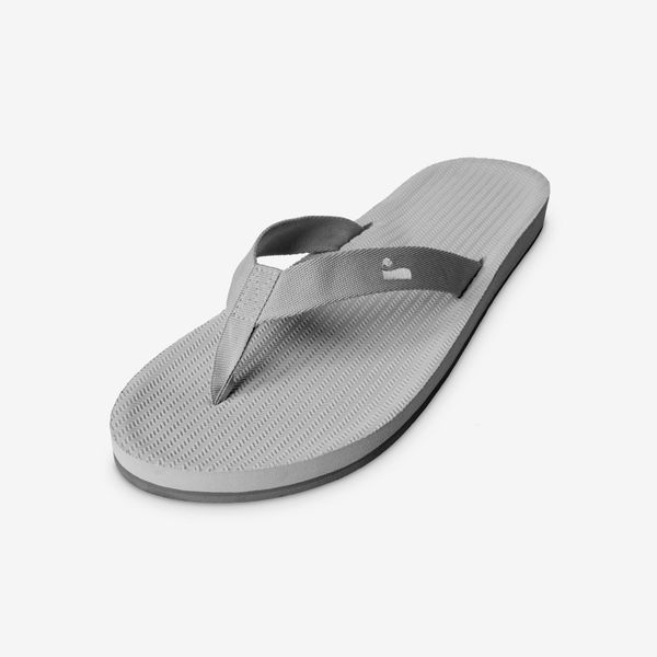 Męskie japonki - Easy Living Lite Granite. Szare klapki męskie INDOSOLE, z nylonu, sportowe. Za 132.00 zł.