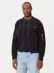 HUGO Bluza Dargenzip 50542590 Czarny Oversize. Czarne bluzy męskie Hugo, m, bez wzorów, z bawełny, bez kaptura. Za 579.99 zł.